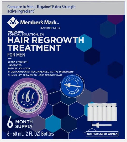 Members Mark 5% Minoxidil Liquid