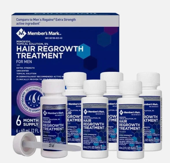 Members Mark 5% Minoxidil Liquid
