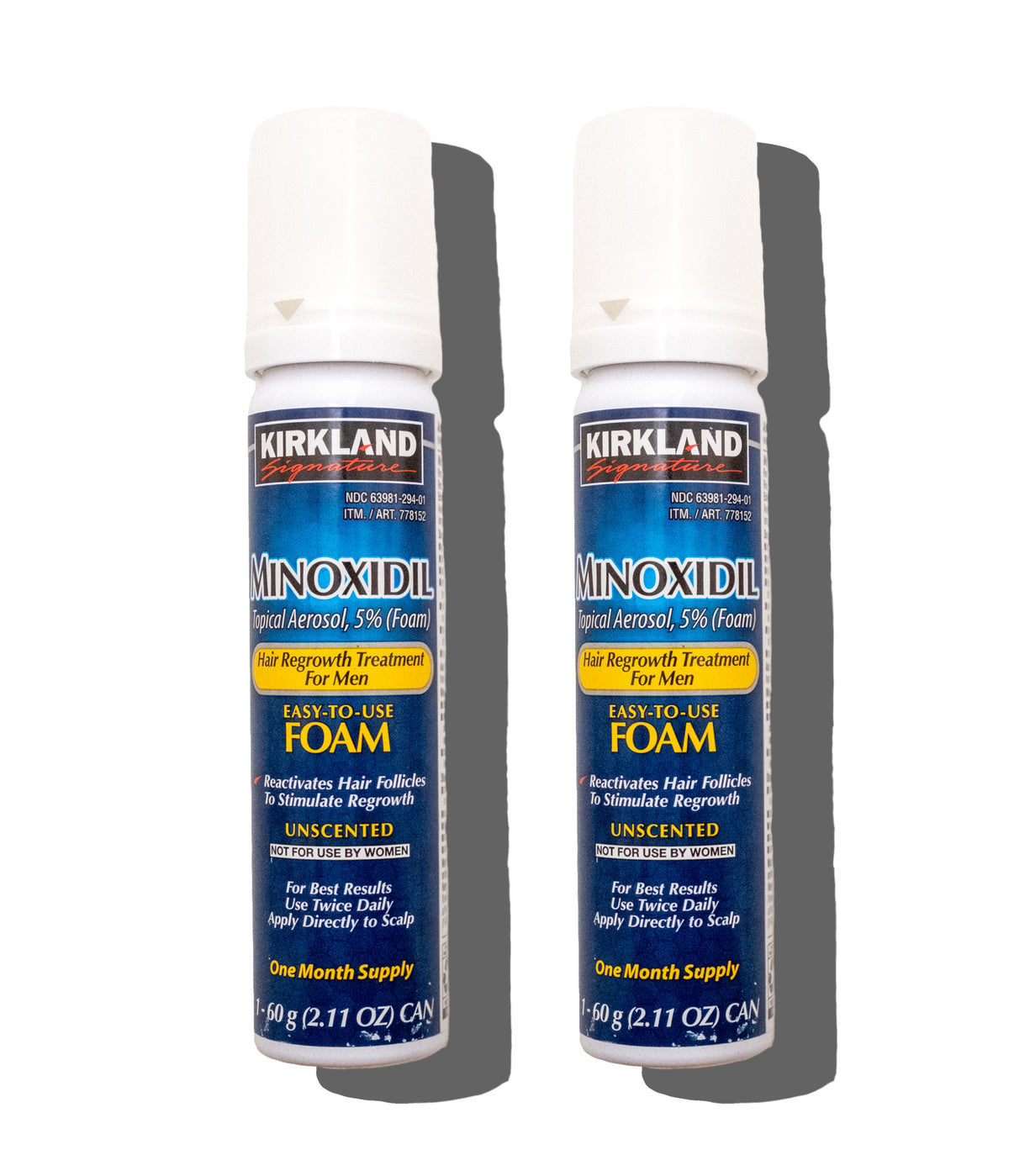 Buy Kirkland Minoxidil Foam 5 1 to 6 Month Supply Minoxidil World